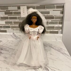 Vintage Mattel Dream Wedding Barbie African American